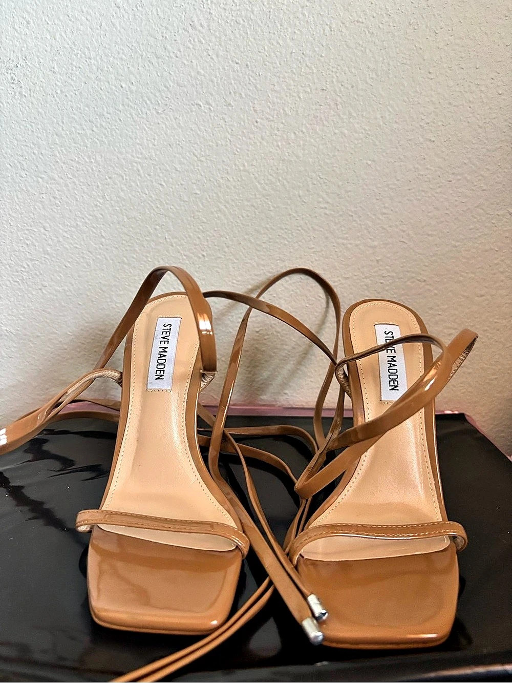 Steve Madden Uplift Strappy Heel Heels Nude US 5